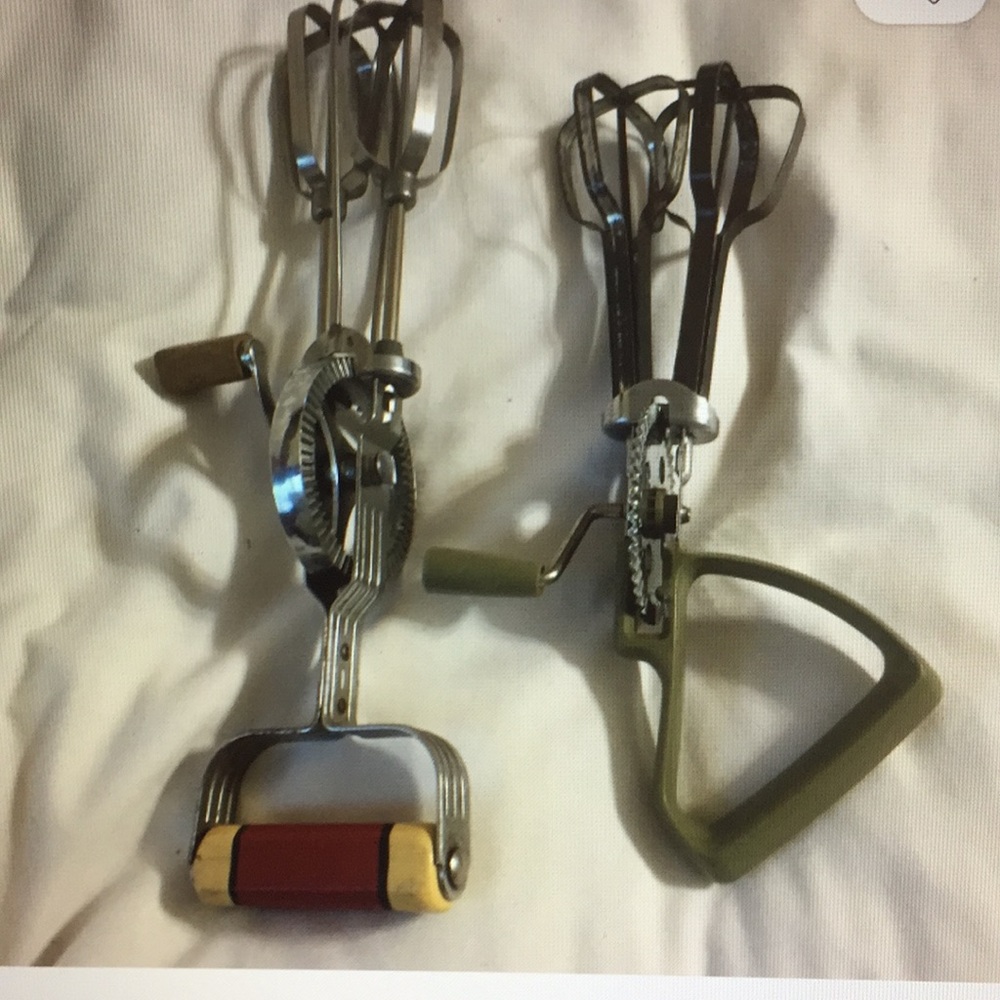 Vintage egg beaters